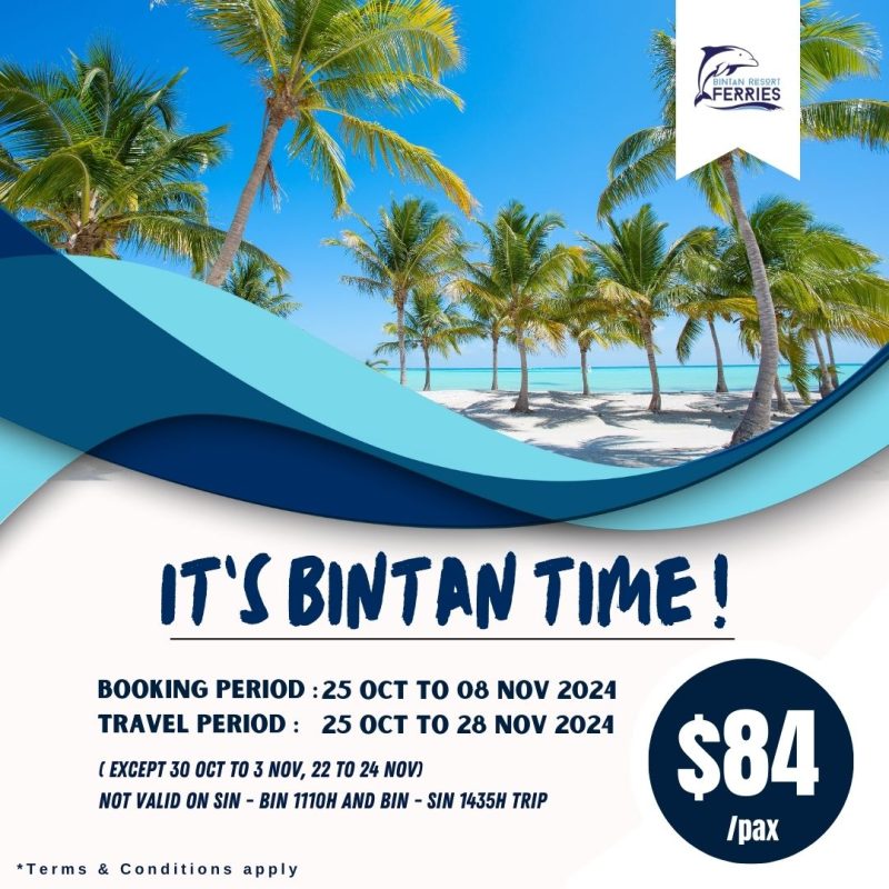 It's Bintan Time!