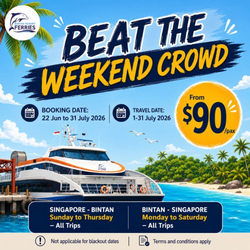 Beat the weekend crowd